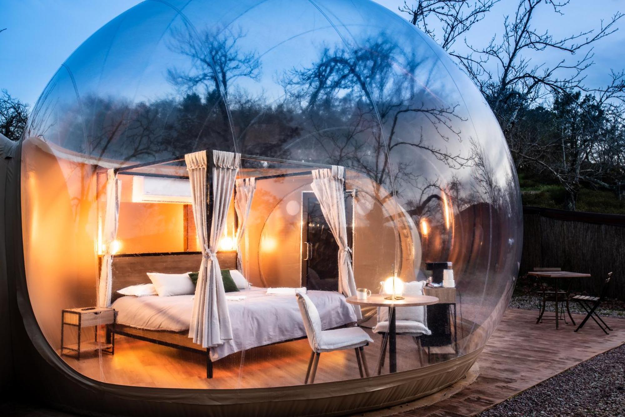 Horizonte Bubble Rooms Cortegana Εξωτερικό φωτογραφία